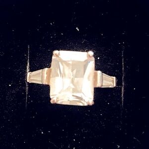 Elegant Gold and Sterling Silver Ring